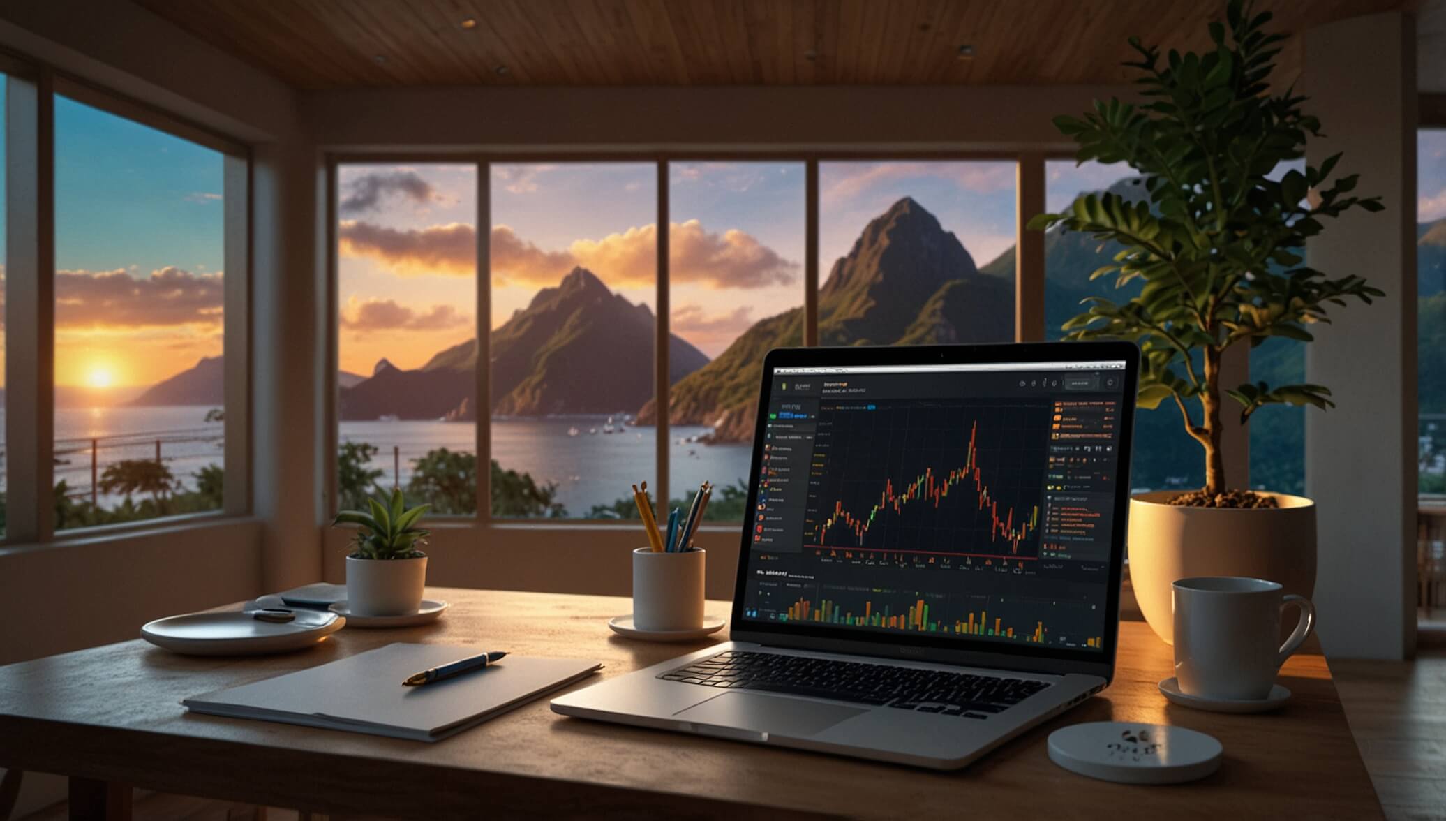 Leonardo_Lightning_XL_Calm_meditation_corner_of_trading_desk_p_1